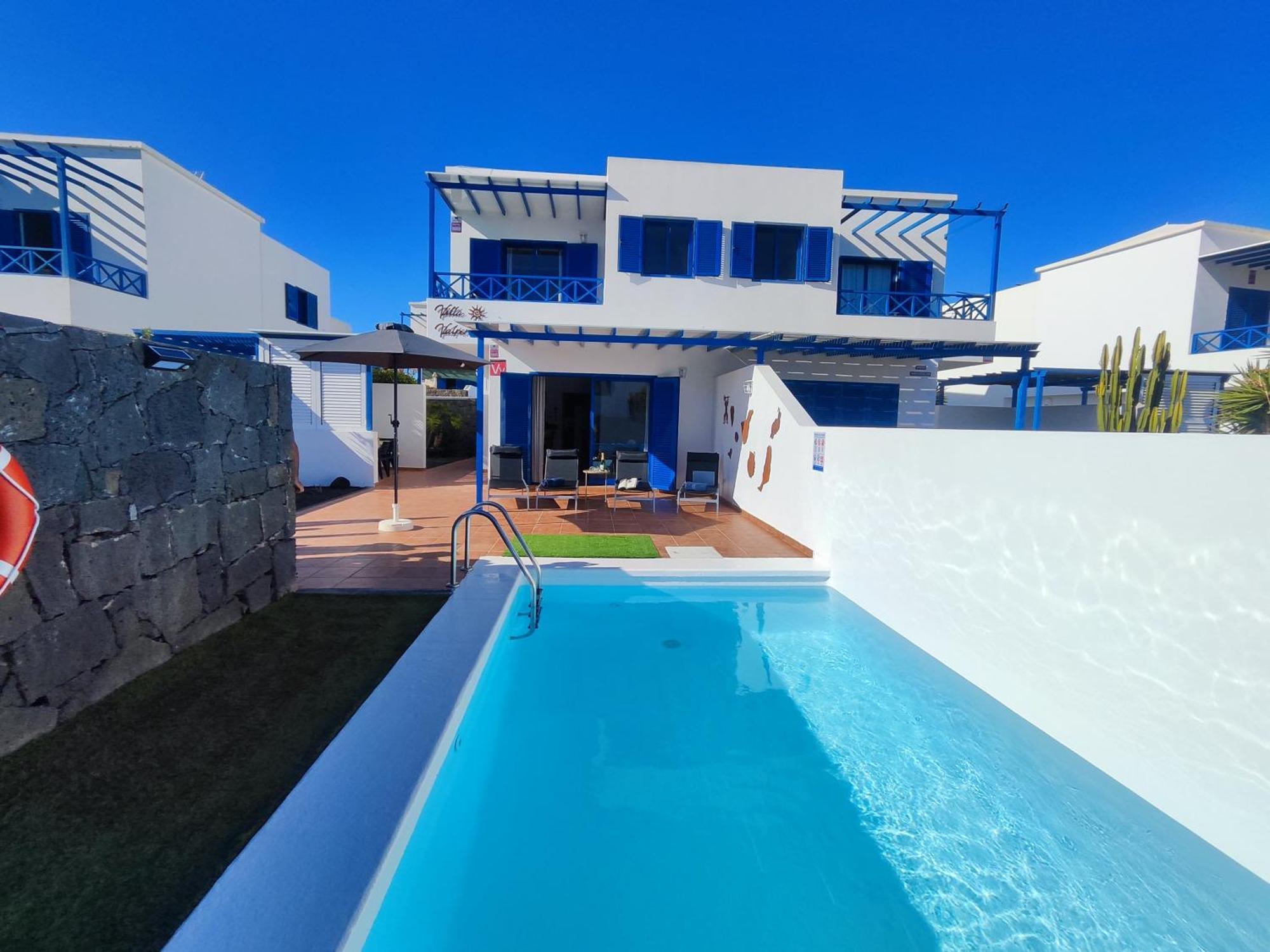 Villa Valperal, Piscina Climatizada Aire Acondicionado Posicion Estrategica!! Playa Blanca  Ngoại thất bức ảnh